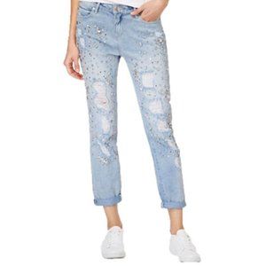 Women's Audrey Embellished Boyfriend Jeans